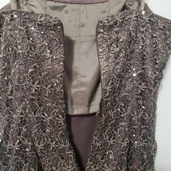 Adrianna Papell Lace Dress - Picture 7 of 10